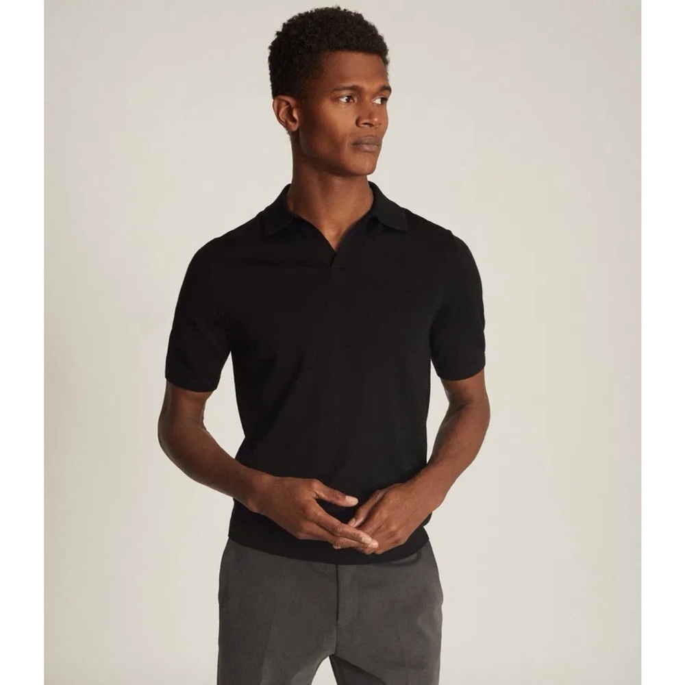 Reiss Charcoal Polo Shirt